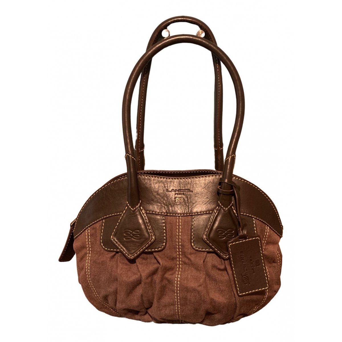 Gousset cloth handbag