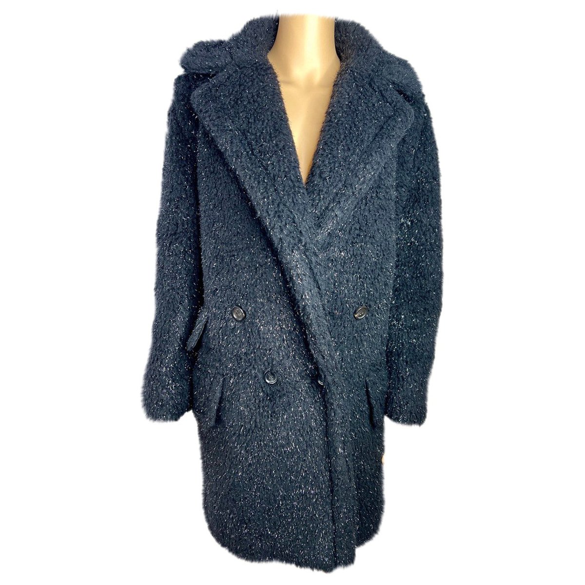 Teddy Bear Icon wool coat