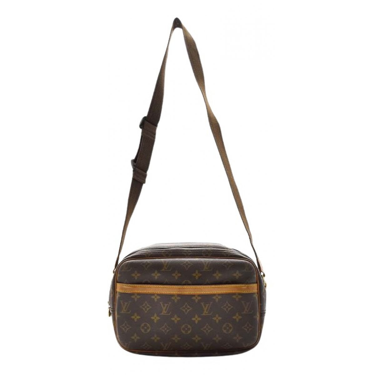 Reporter leather crossbody bag