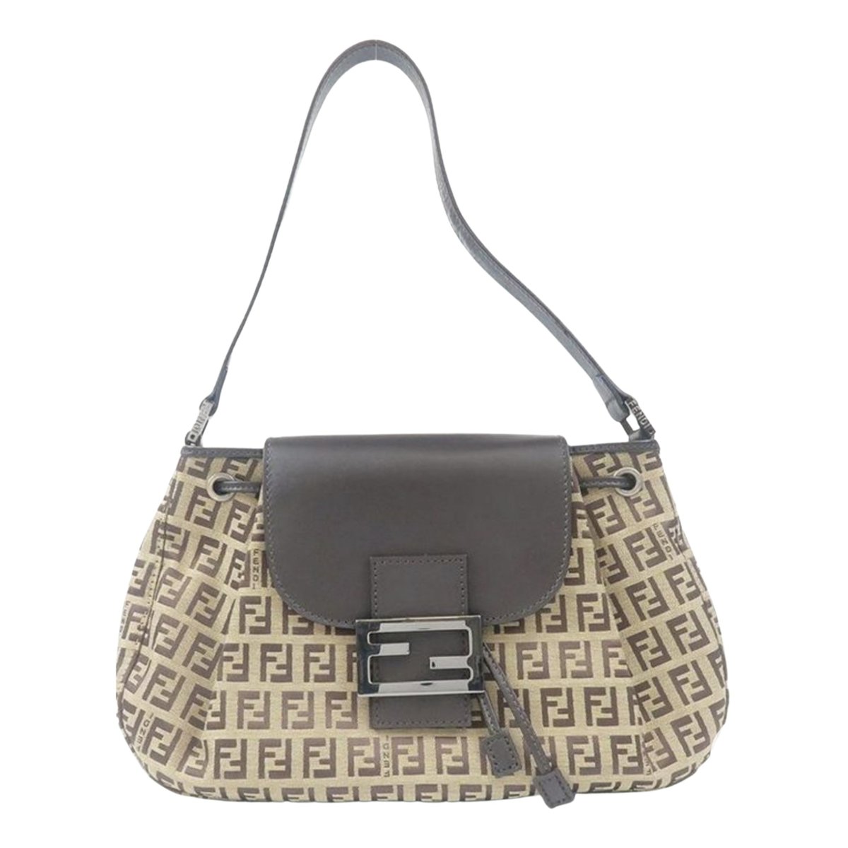 Croissant Vintage cloth handbag