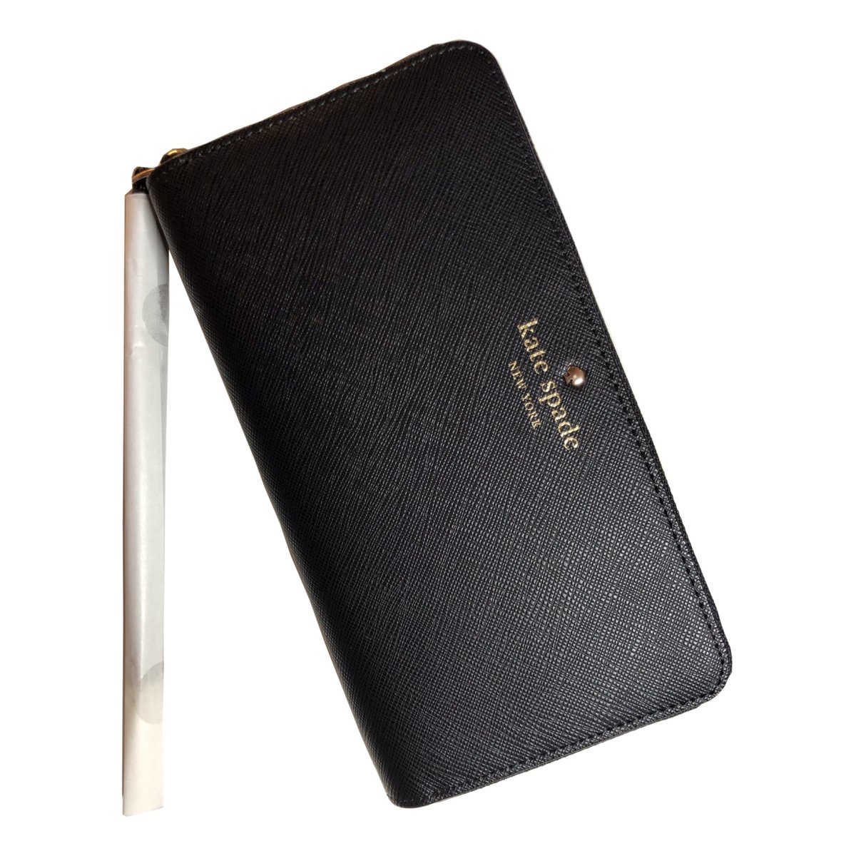 Vegan leather clutch bag
