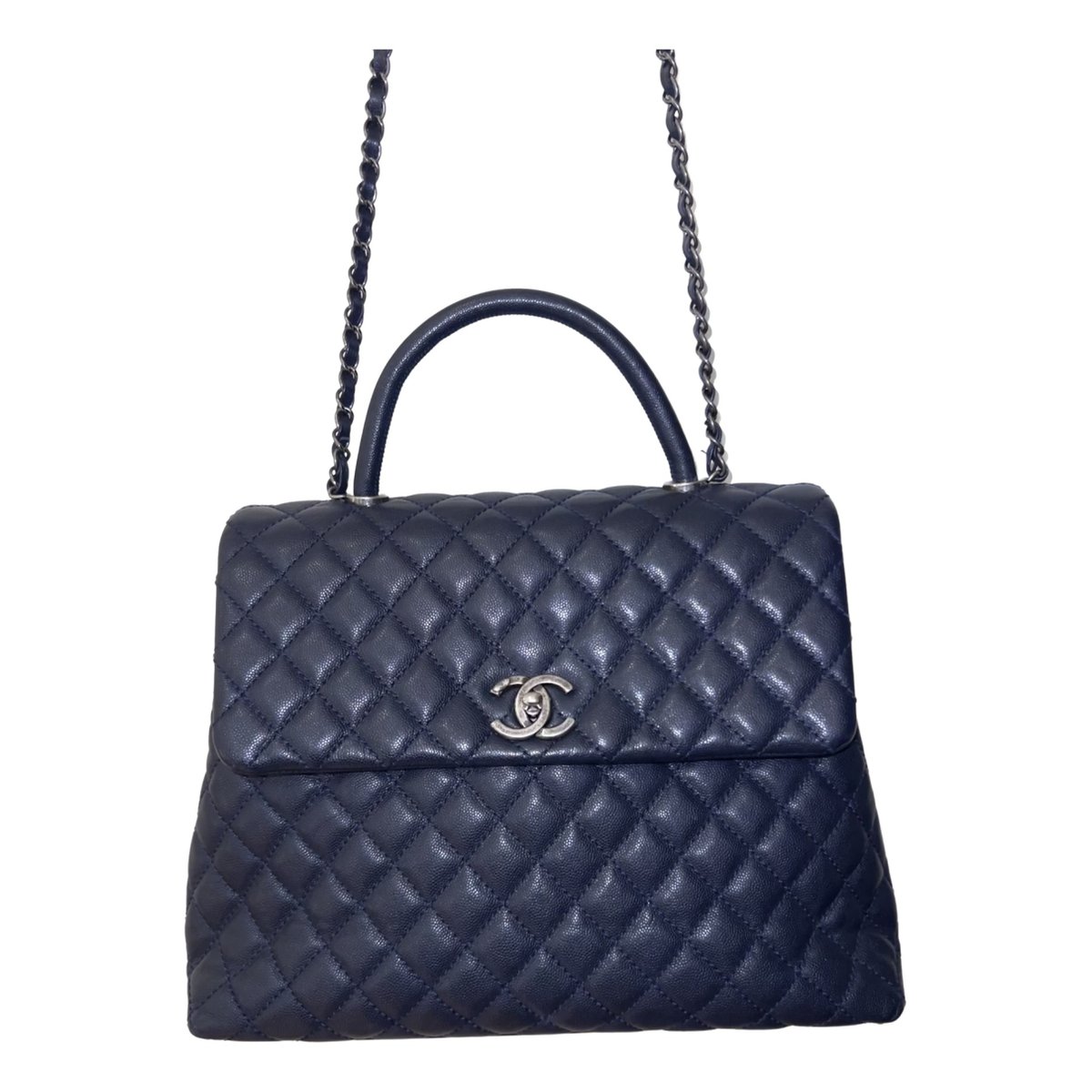 Coco Handle leather handbag