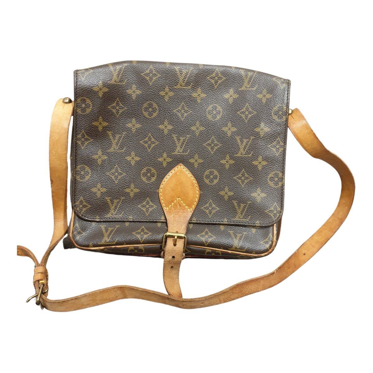 Cartouchière cloth crossbody bag