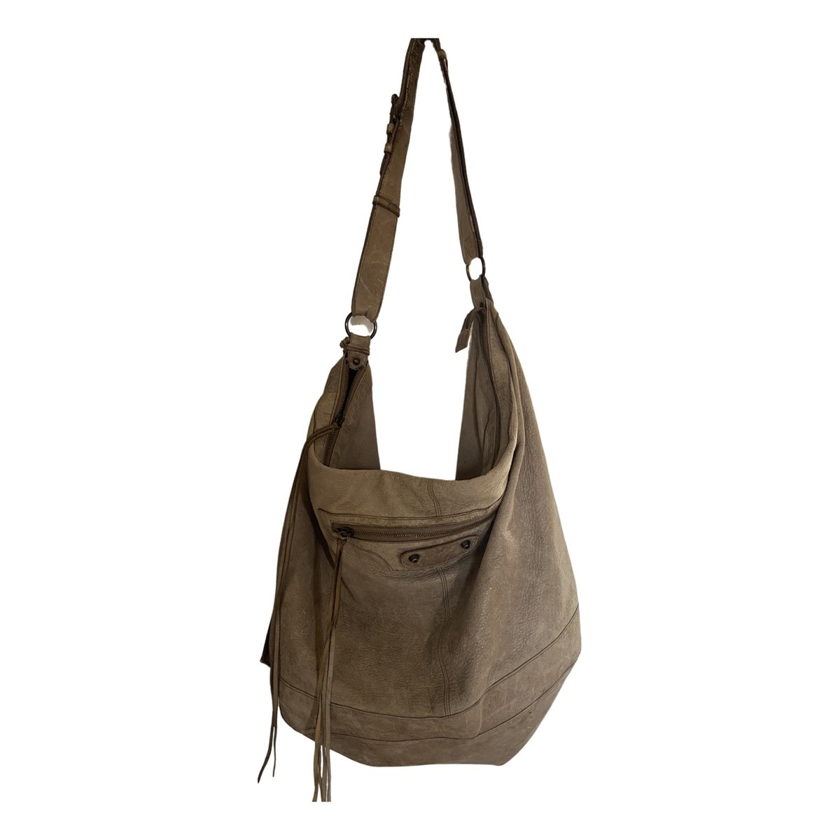 Courier XL leather bag