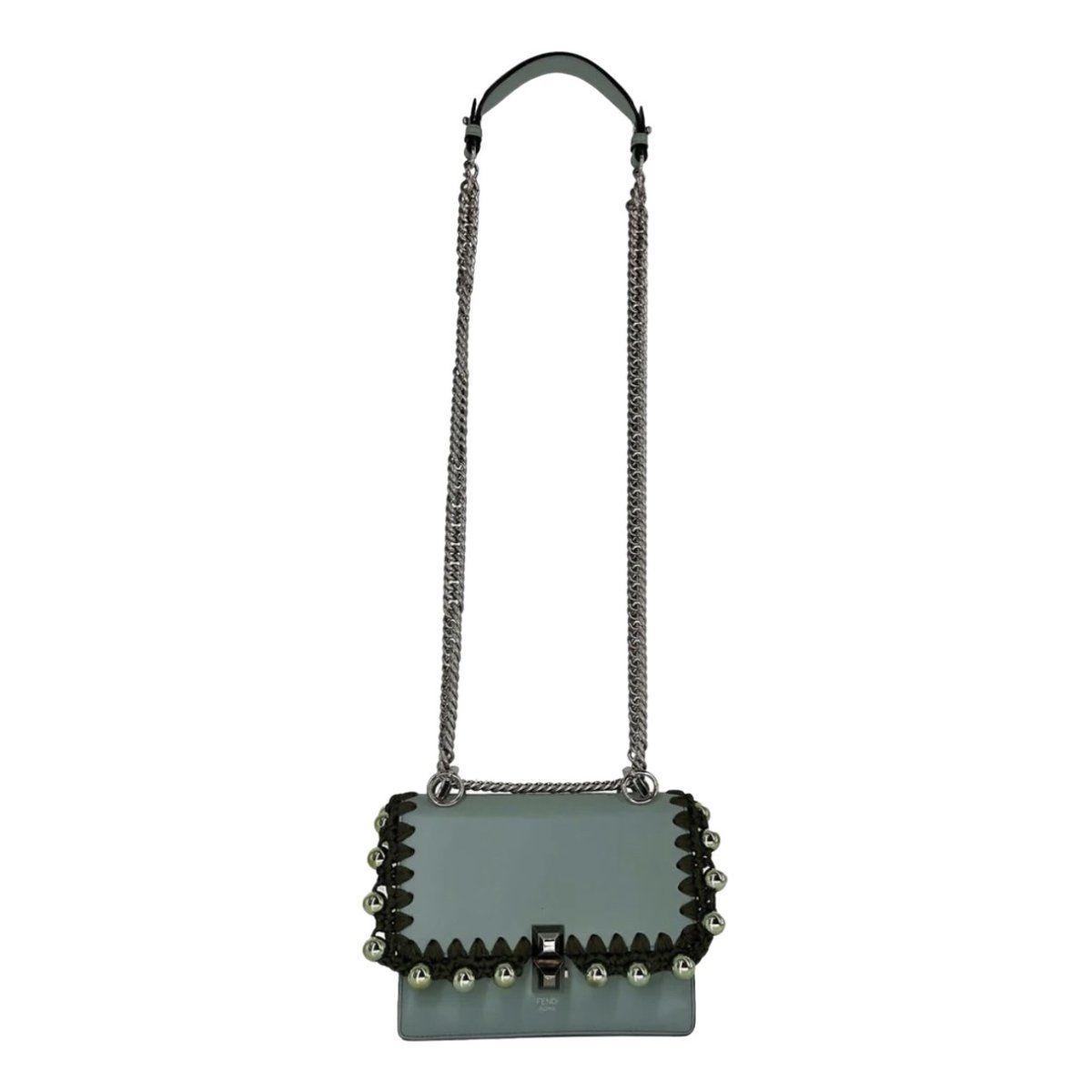 Kan I leather crossbody bag