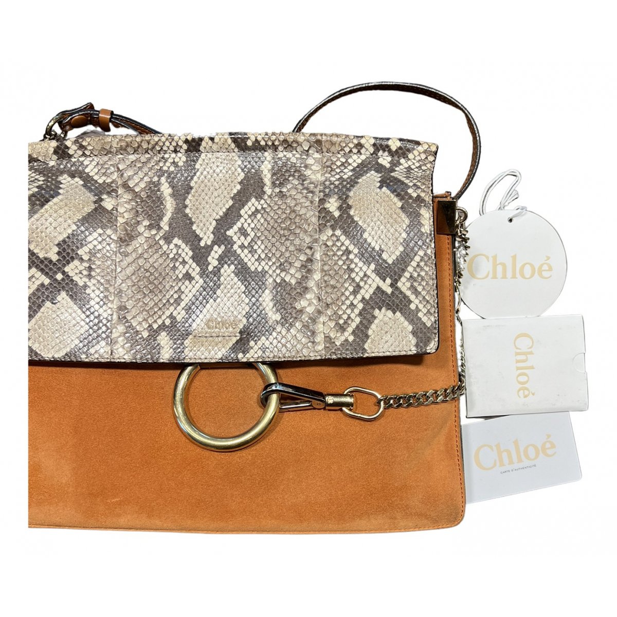 Faye pony-style calfskin handbag
