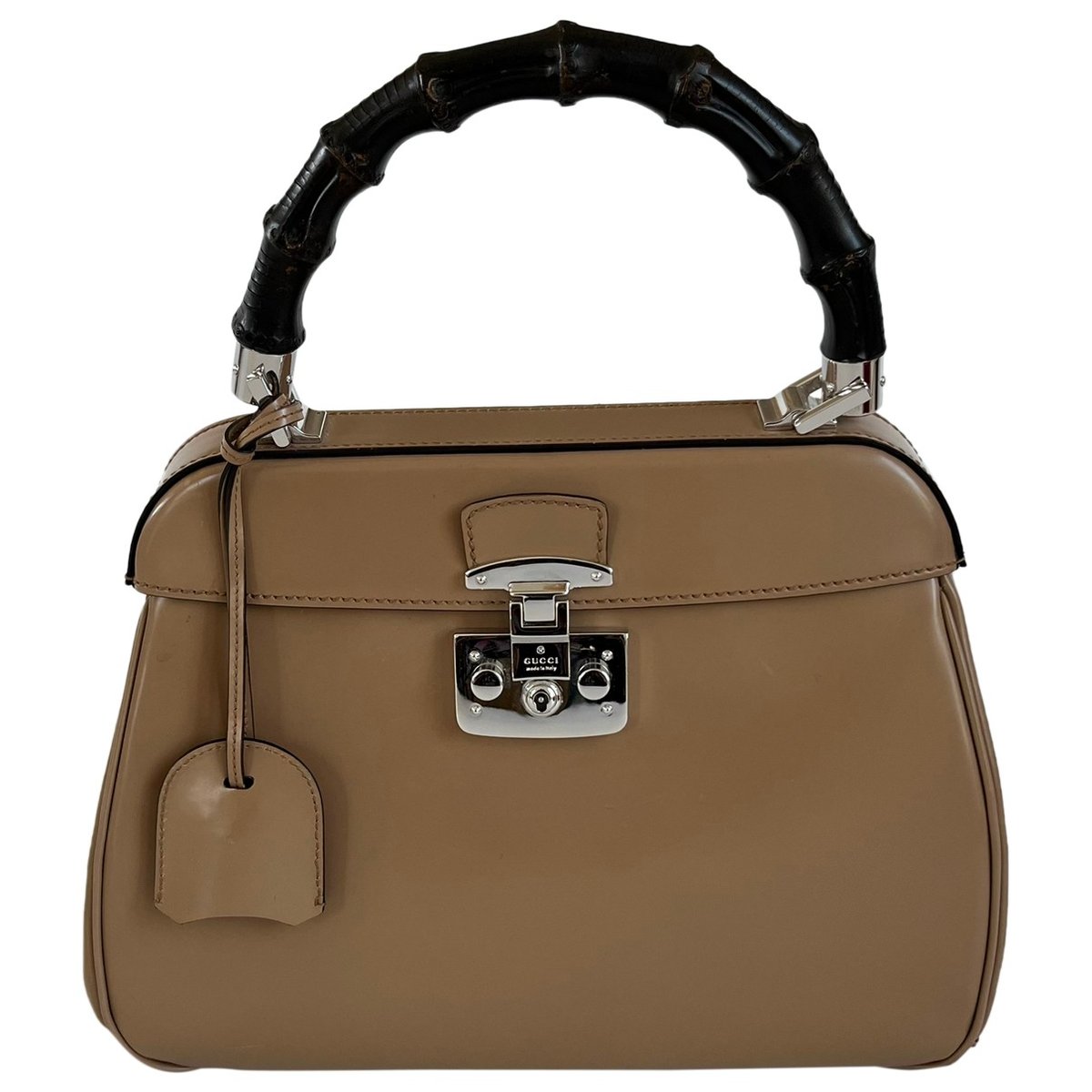 Lady Lock leather handbag