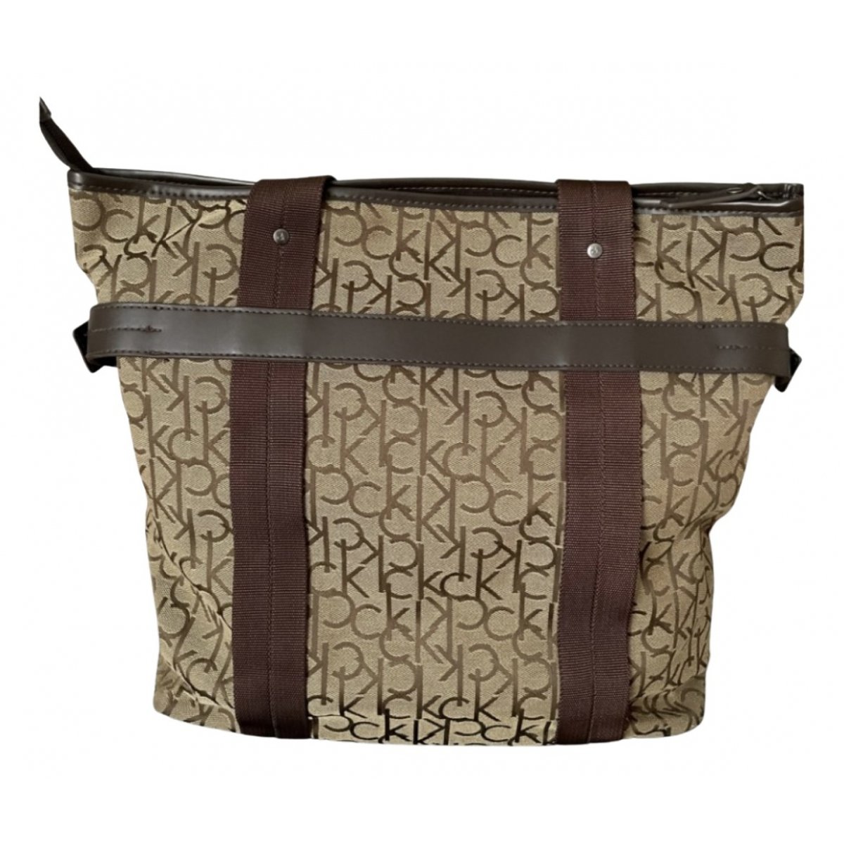 Leather tote