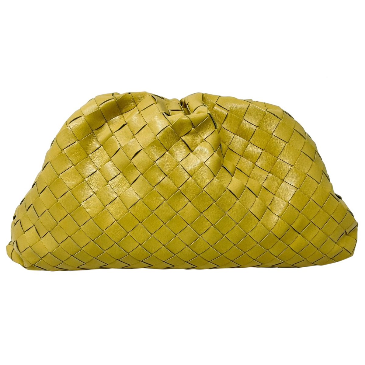 Pouch leather handbag