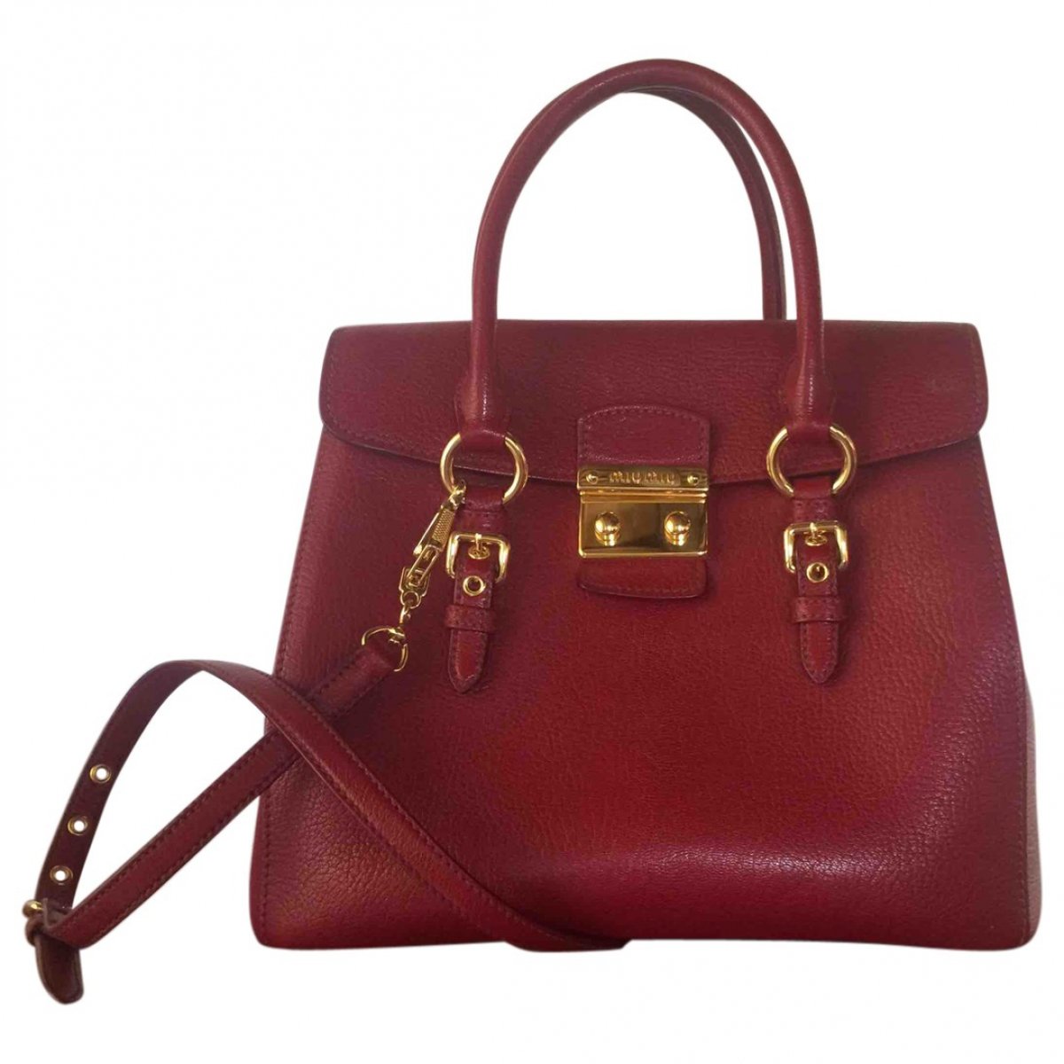 Madras leather crossbody bag