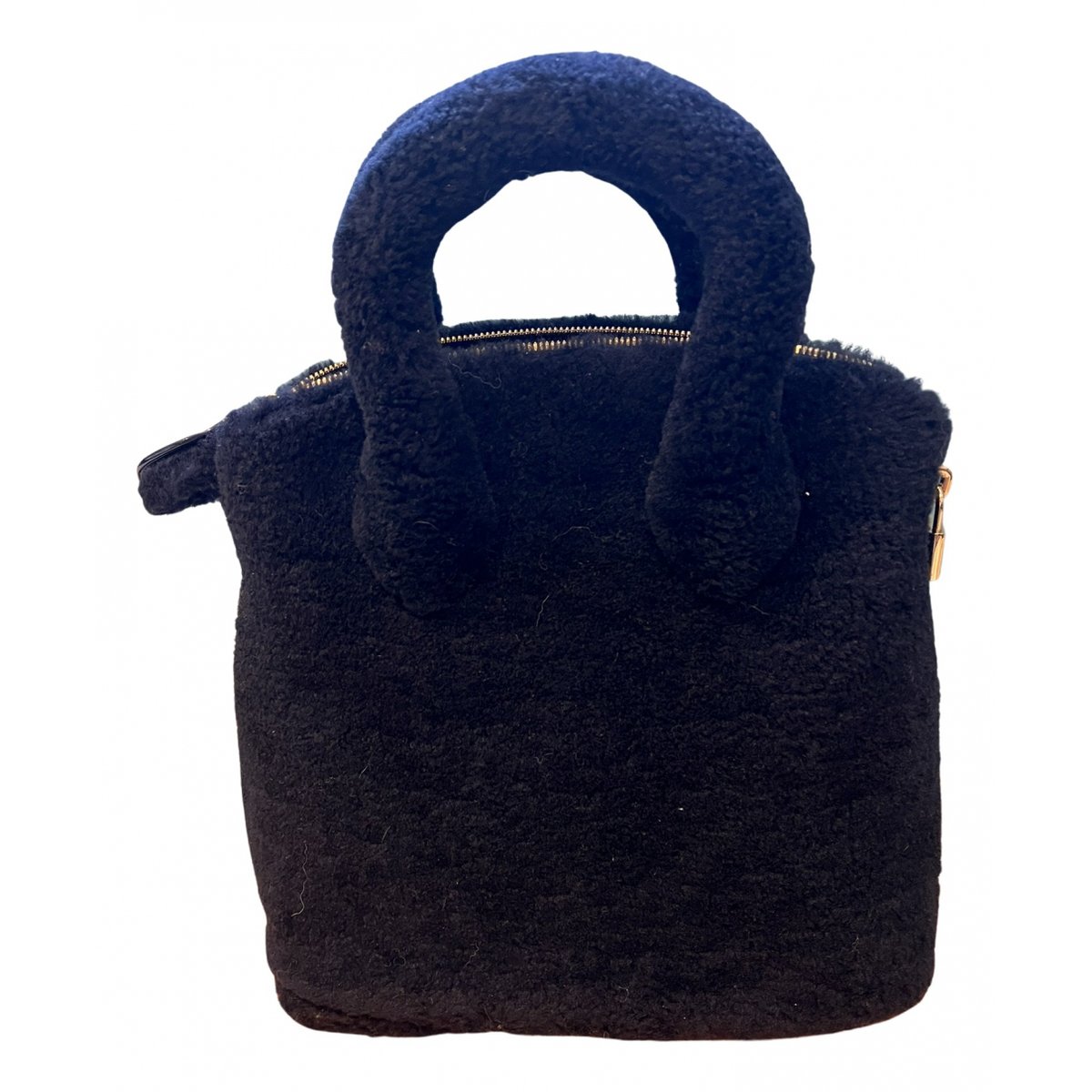 Lockit wool handbag
