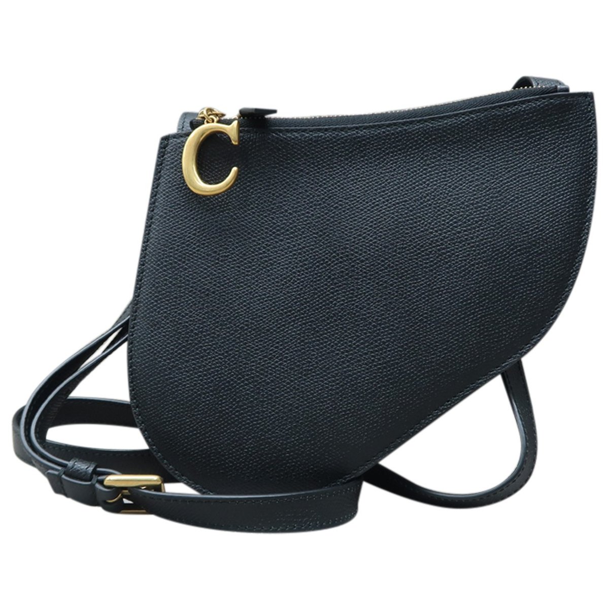 Saddle leather handbag