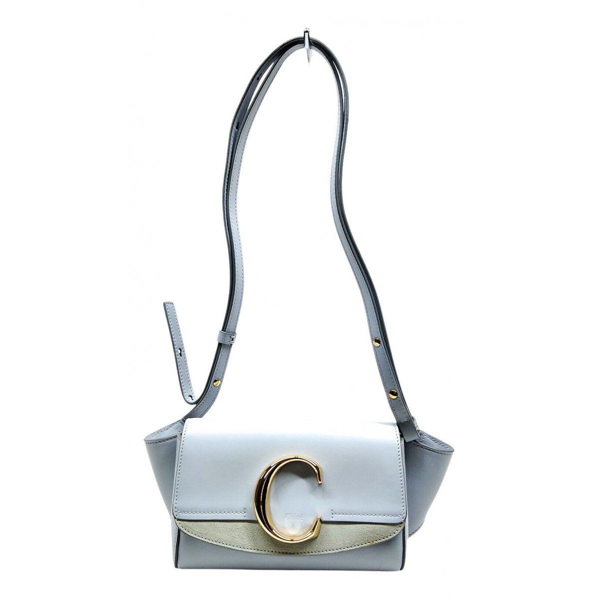 C leather crossbody bag