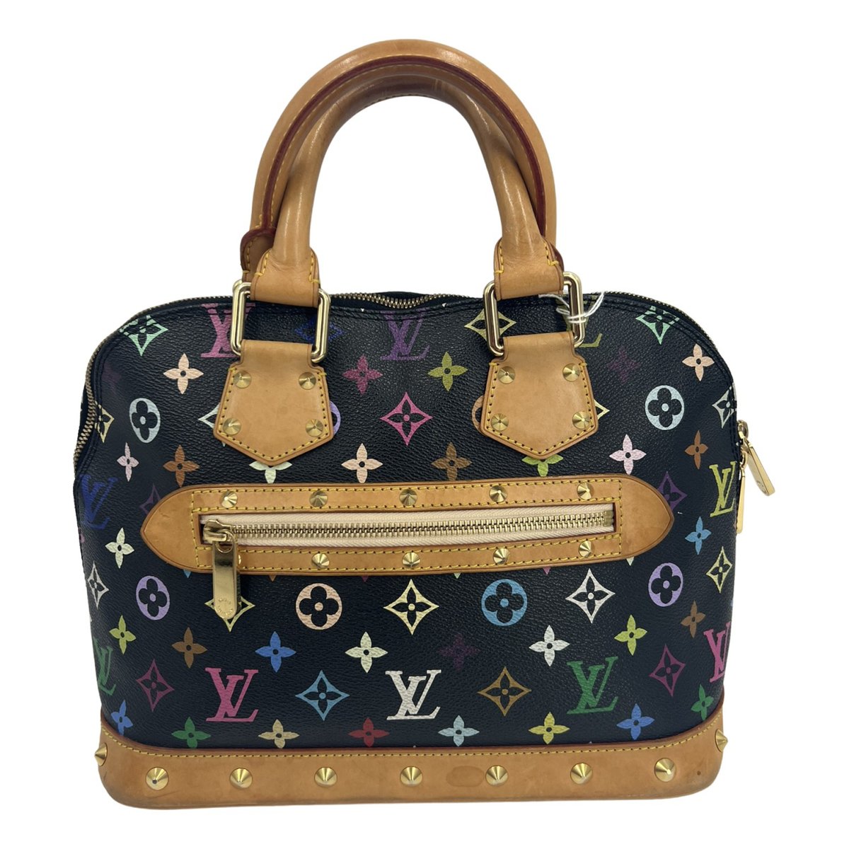 Alma leather handbag
