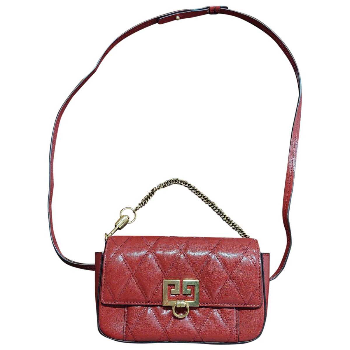 GV3 leather crossbody bag