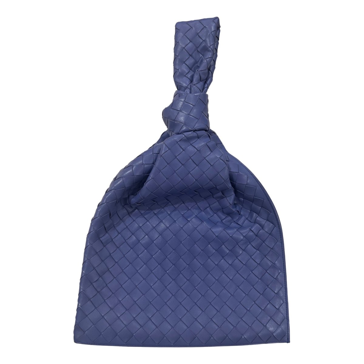 Twist leather handbag