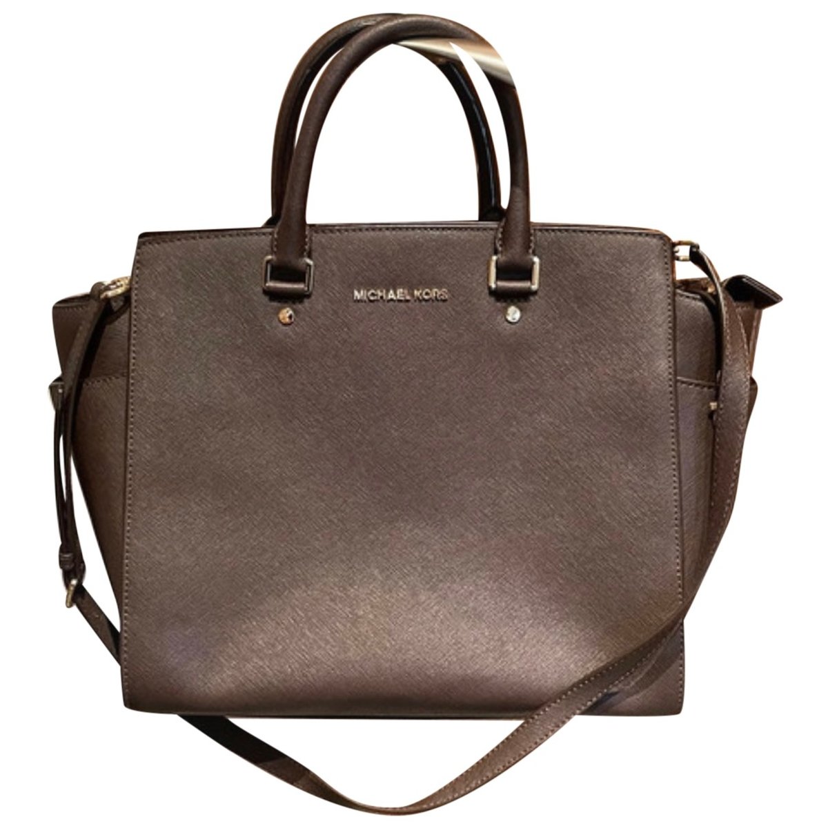 Selma leather handbag