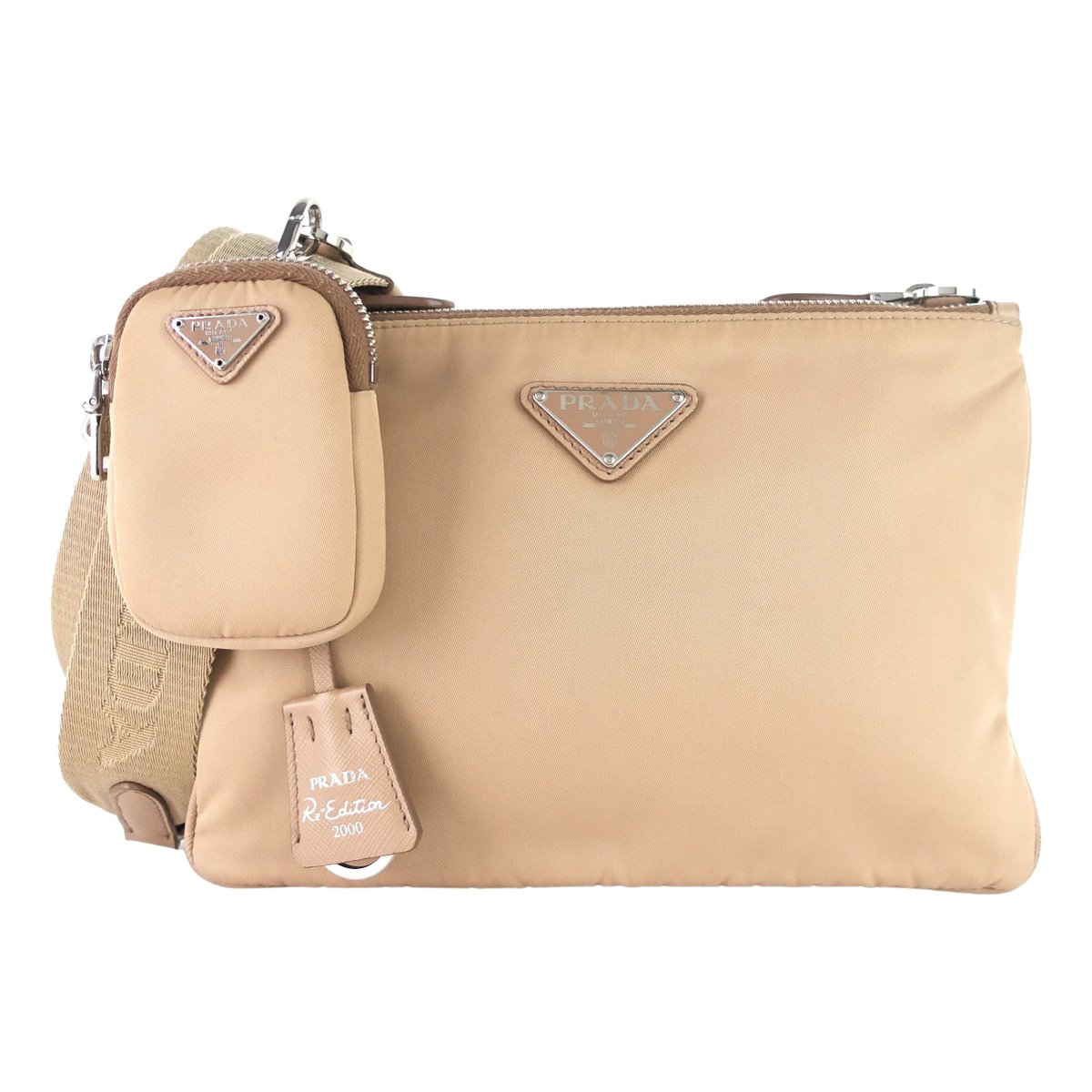 Re-Edition 2000 cloth crossbody bag