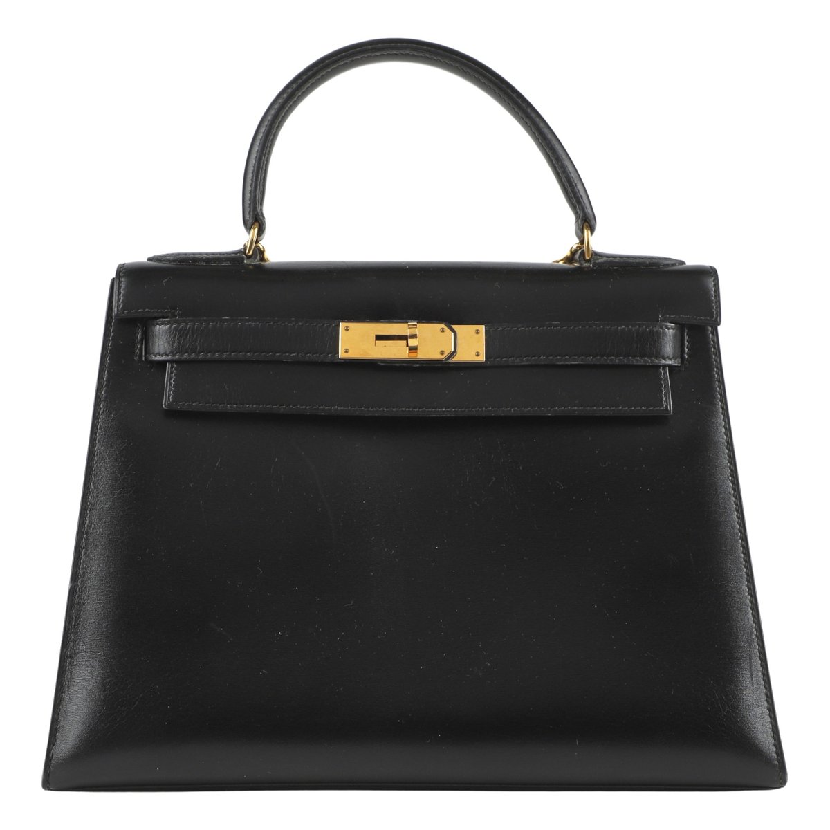 Kelly Shoulder leather handbag