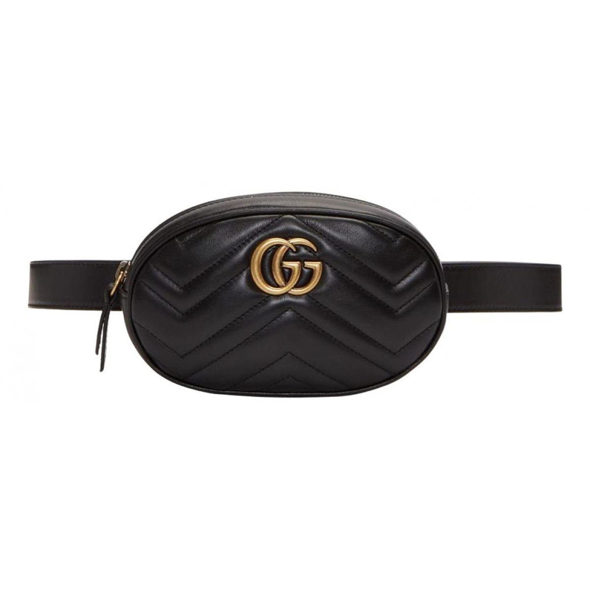GG Marmont Oval leather handbag