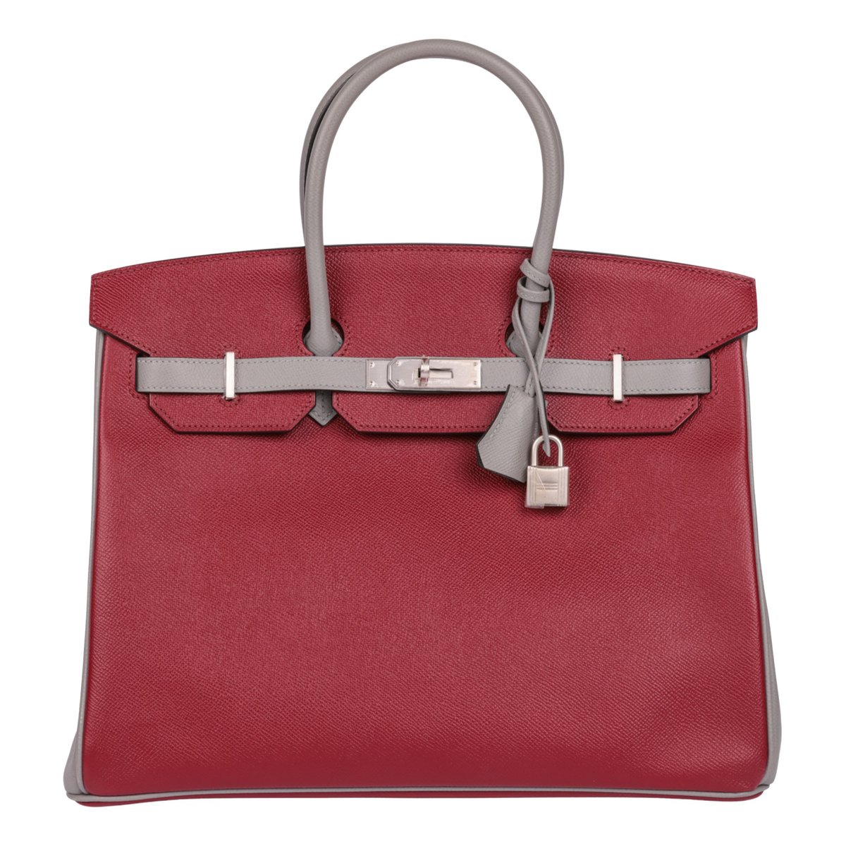 Birkin 35 leather handbag