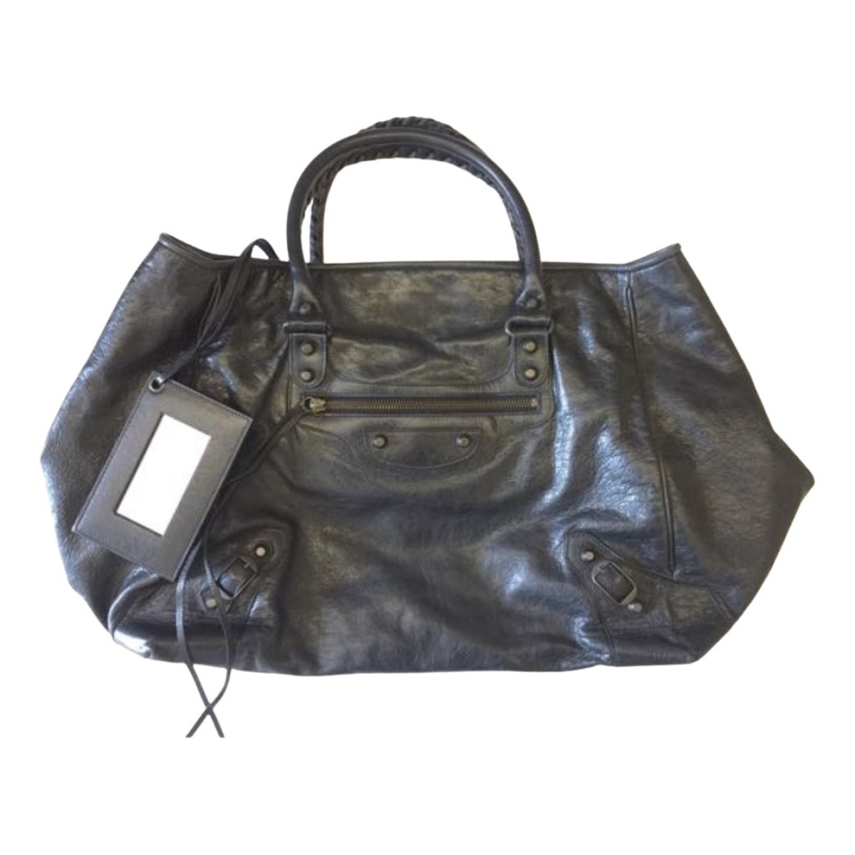 Vélo leather handbag