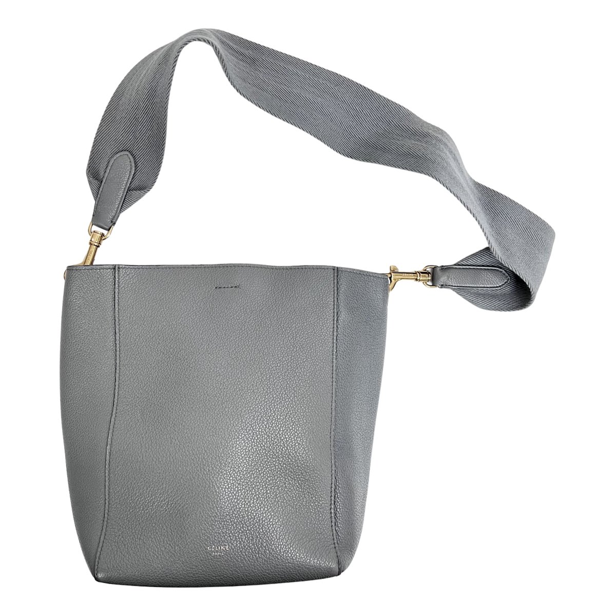 Seau Sangle leather handbag