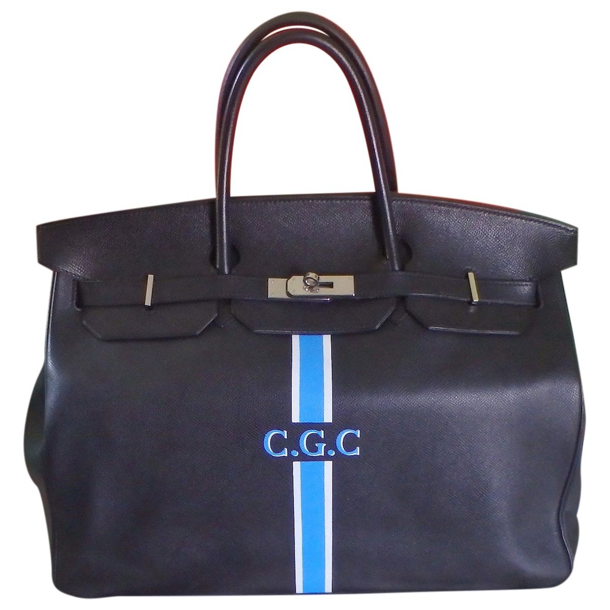 Birkin 40 leather handbag
