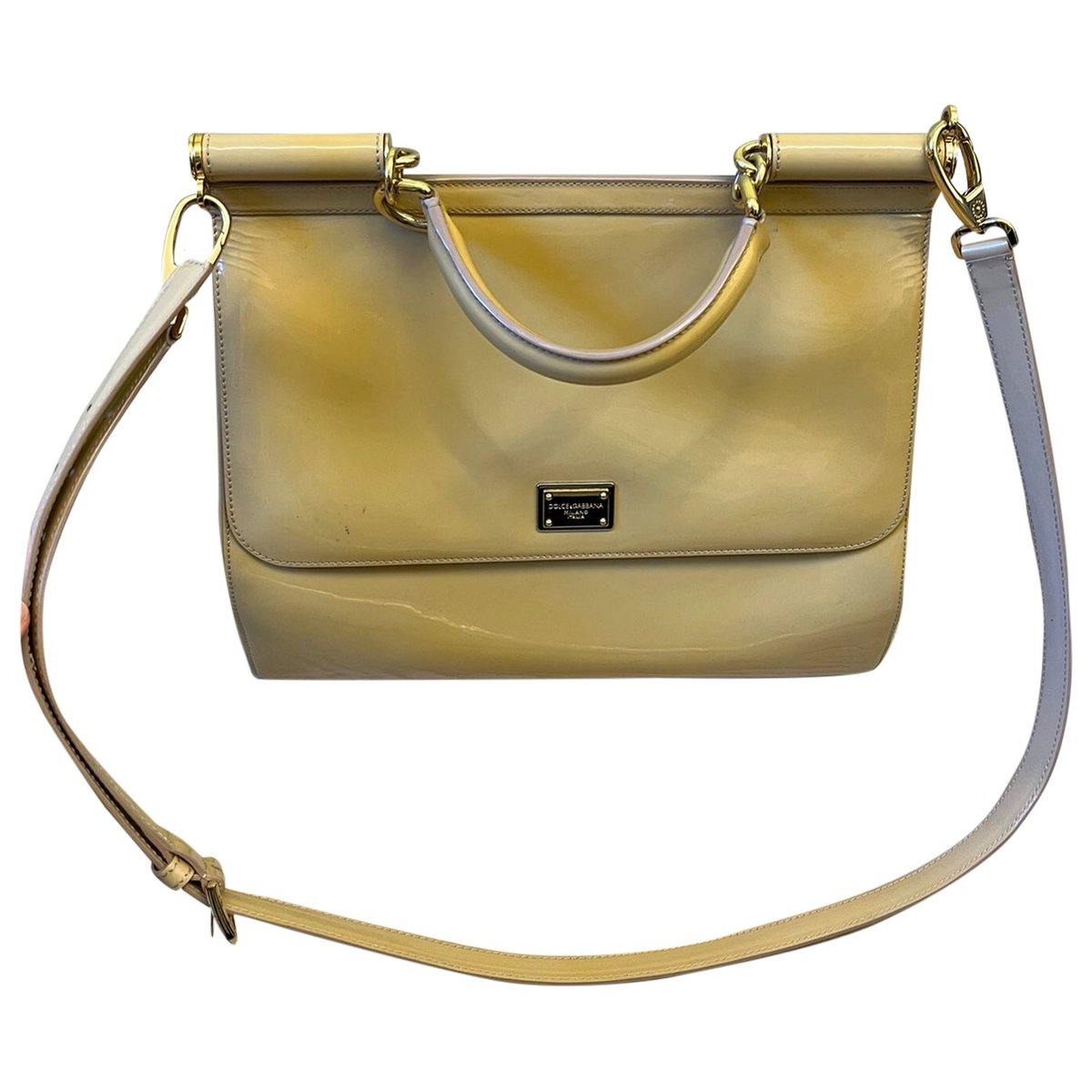 Sicily patent leather handbag
