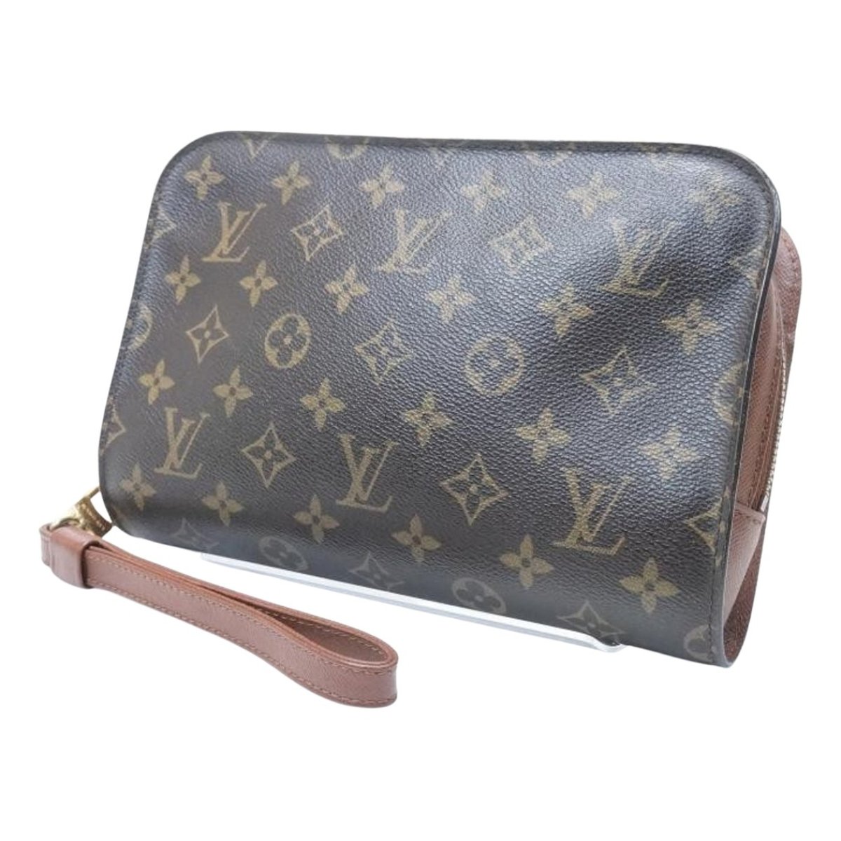 Orsay leather clutch bag