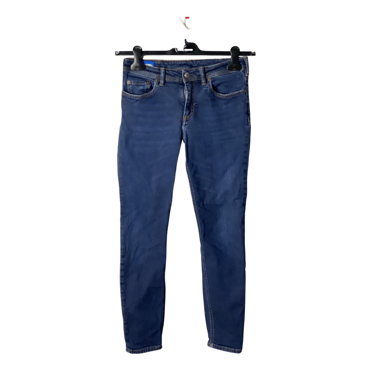 Blå Konst slim jeans