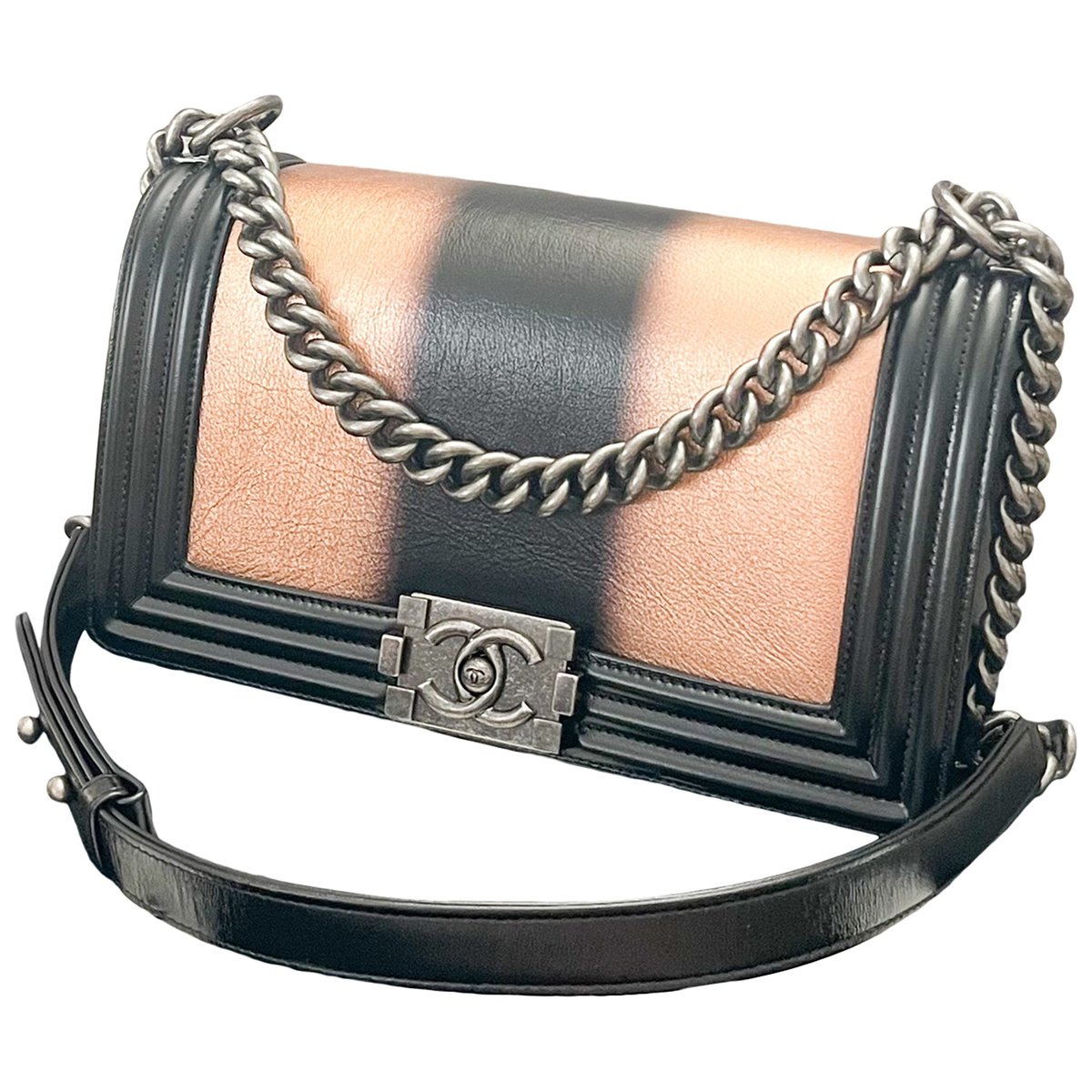 Boy leather crossbody bag