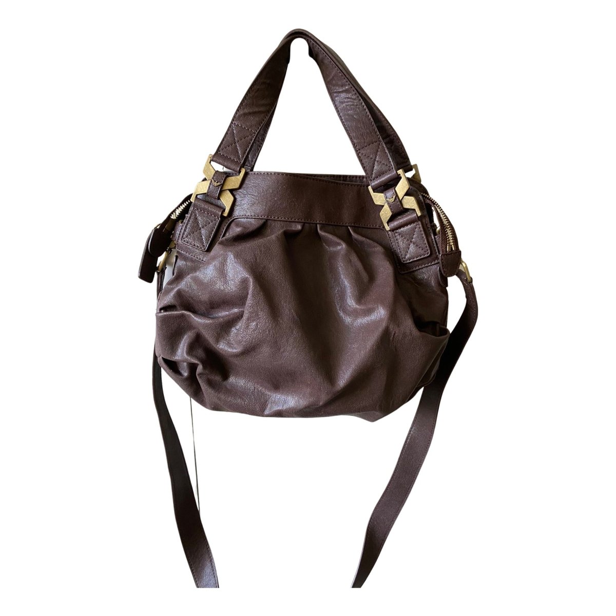 Leather crossbody bag