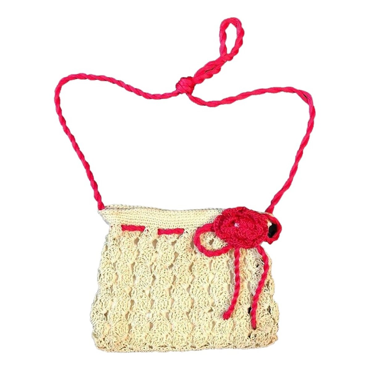 Crochet handbag