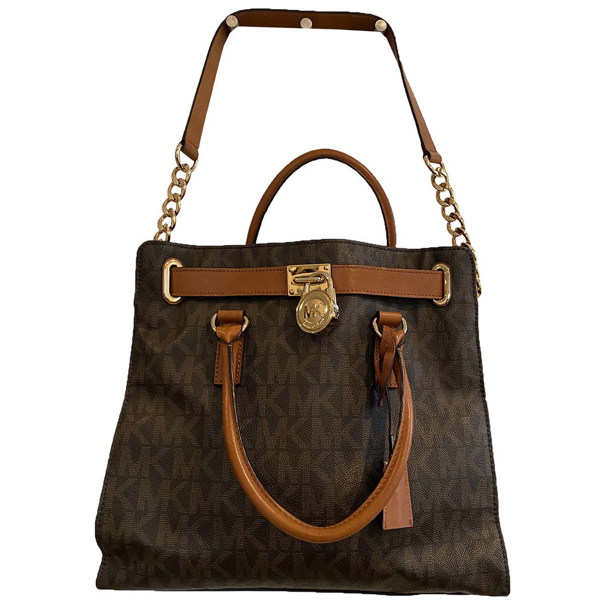 Hamilton leather tote