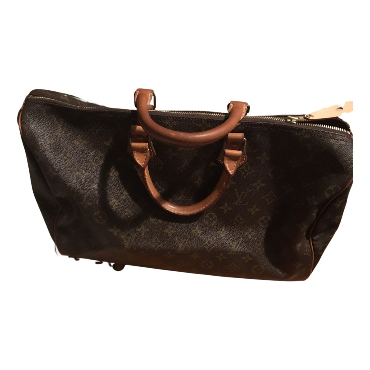 Speedy leather handbag