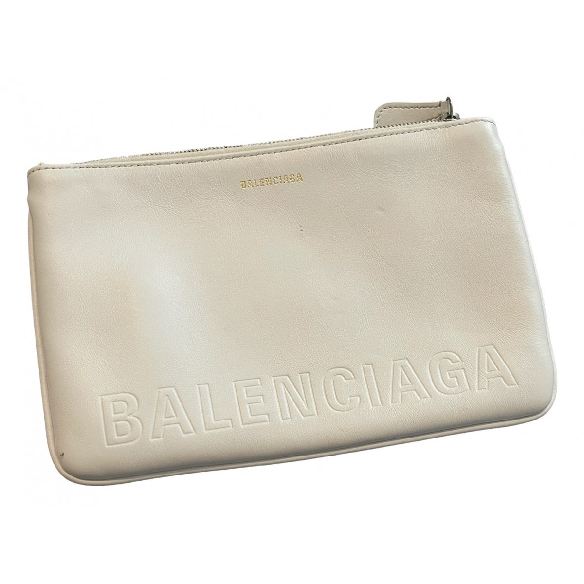 Everyday leather clutch bag