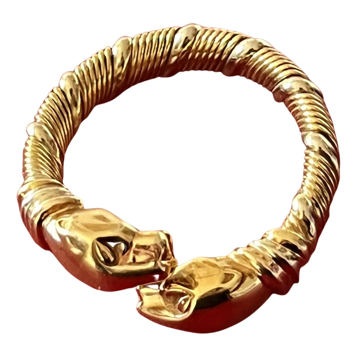 Panthère yellow gold ring