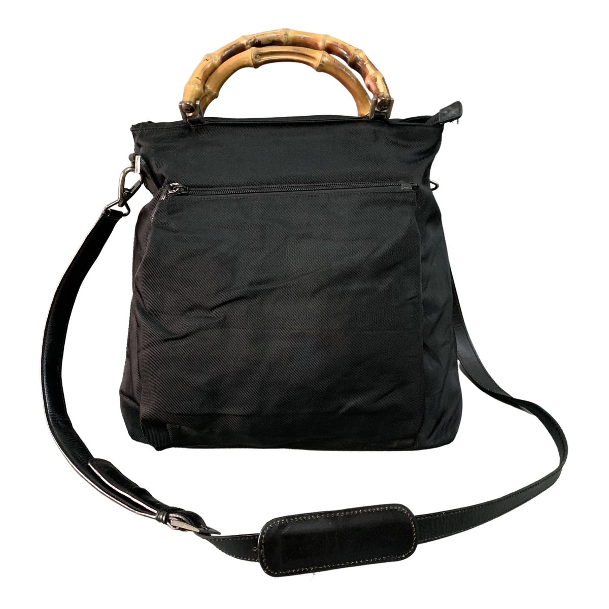 Bamboo Top Handle handbag