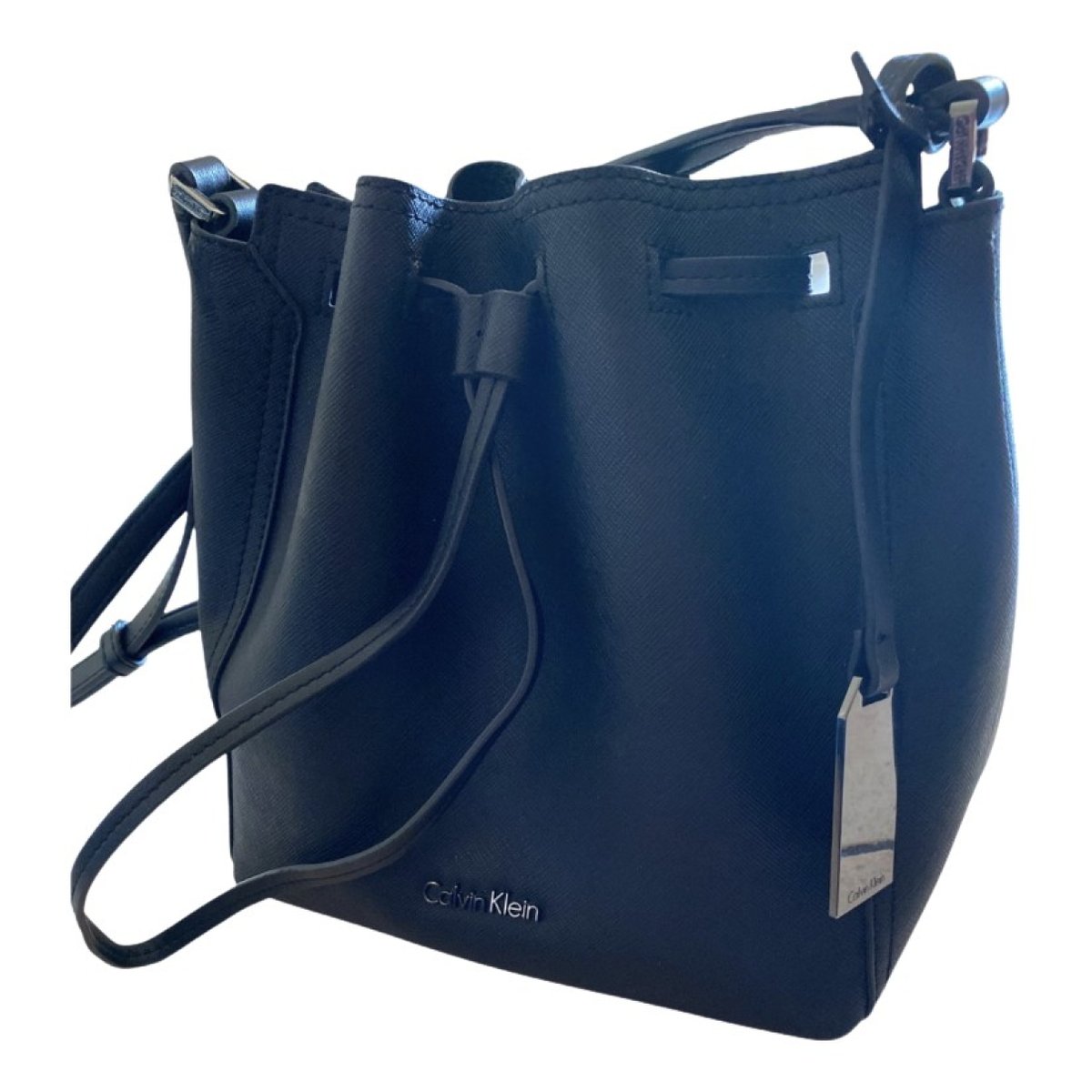 Vegan leather crossbody bag