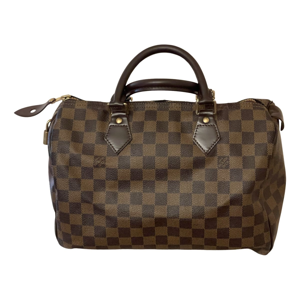 Speedy leather handbag