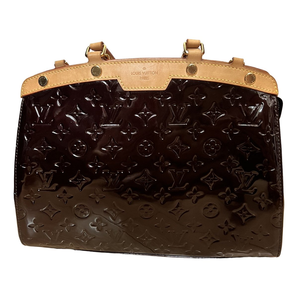 Bréa leather handbag