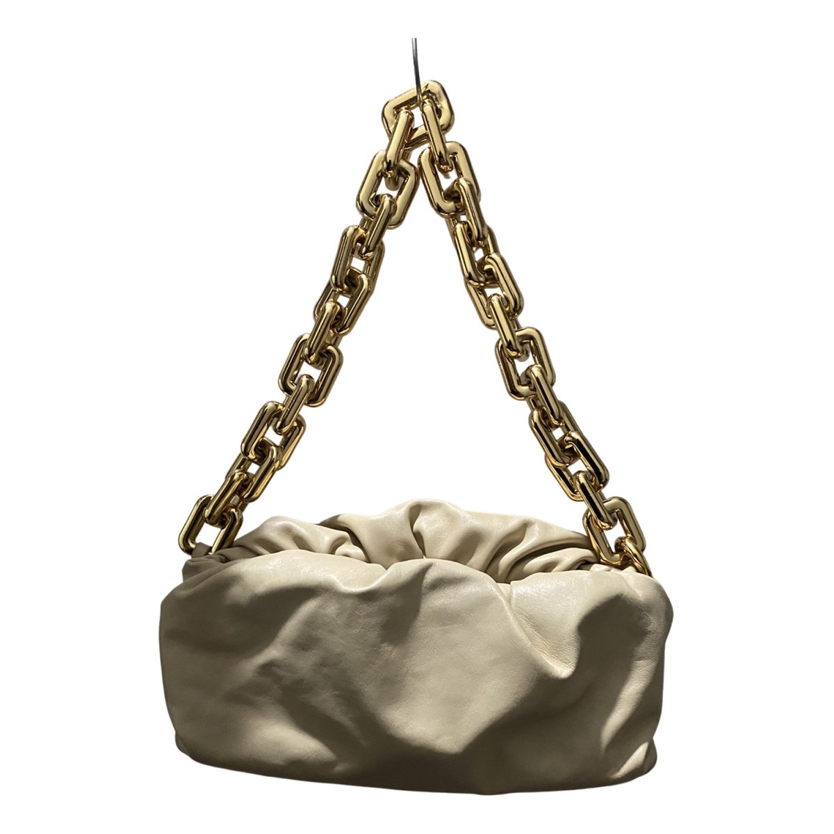 Chain Pouch leather handbag