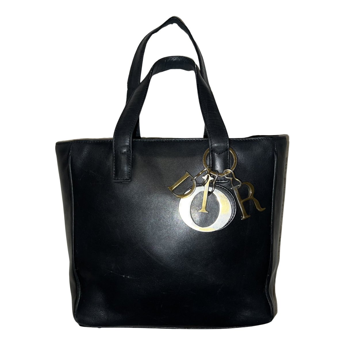 Lady Dior leather handbag