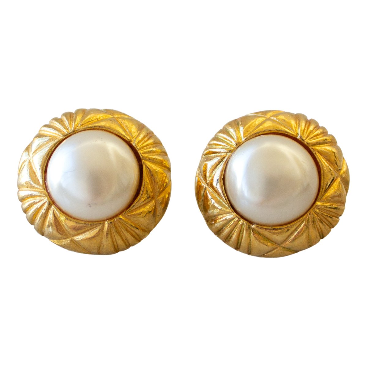 Matelassé earrings