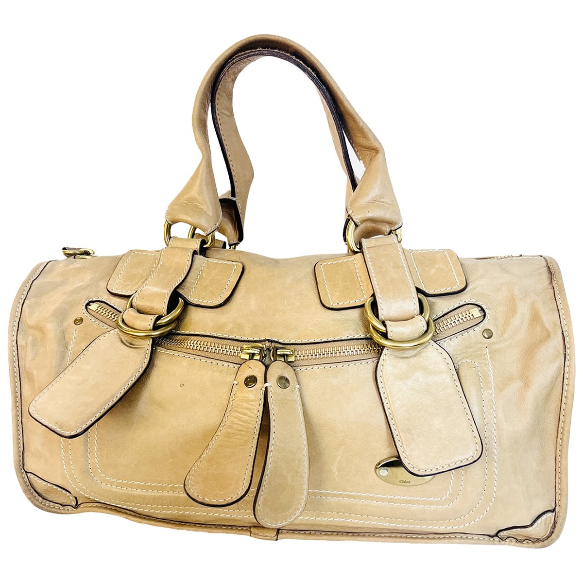 Bay leather handbag