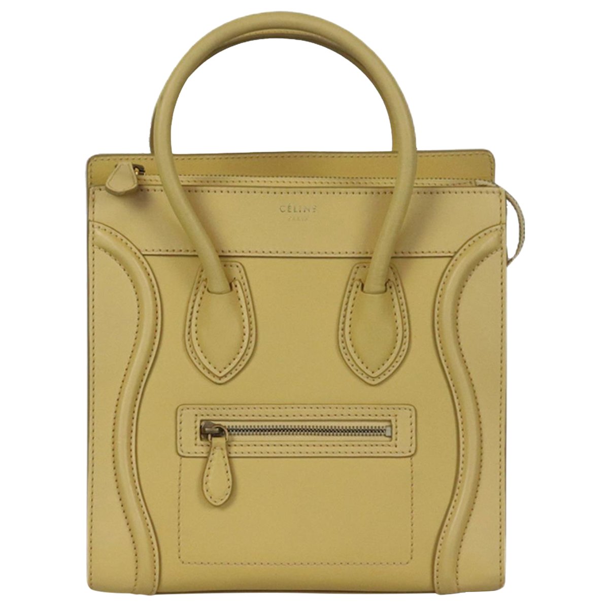 Luggage leather handbag