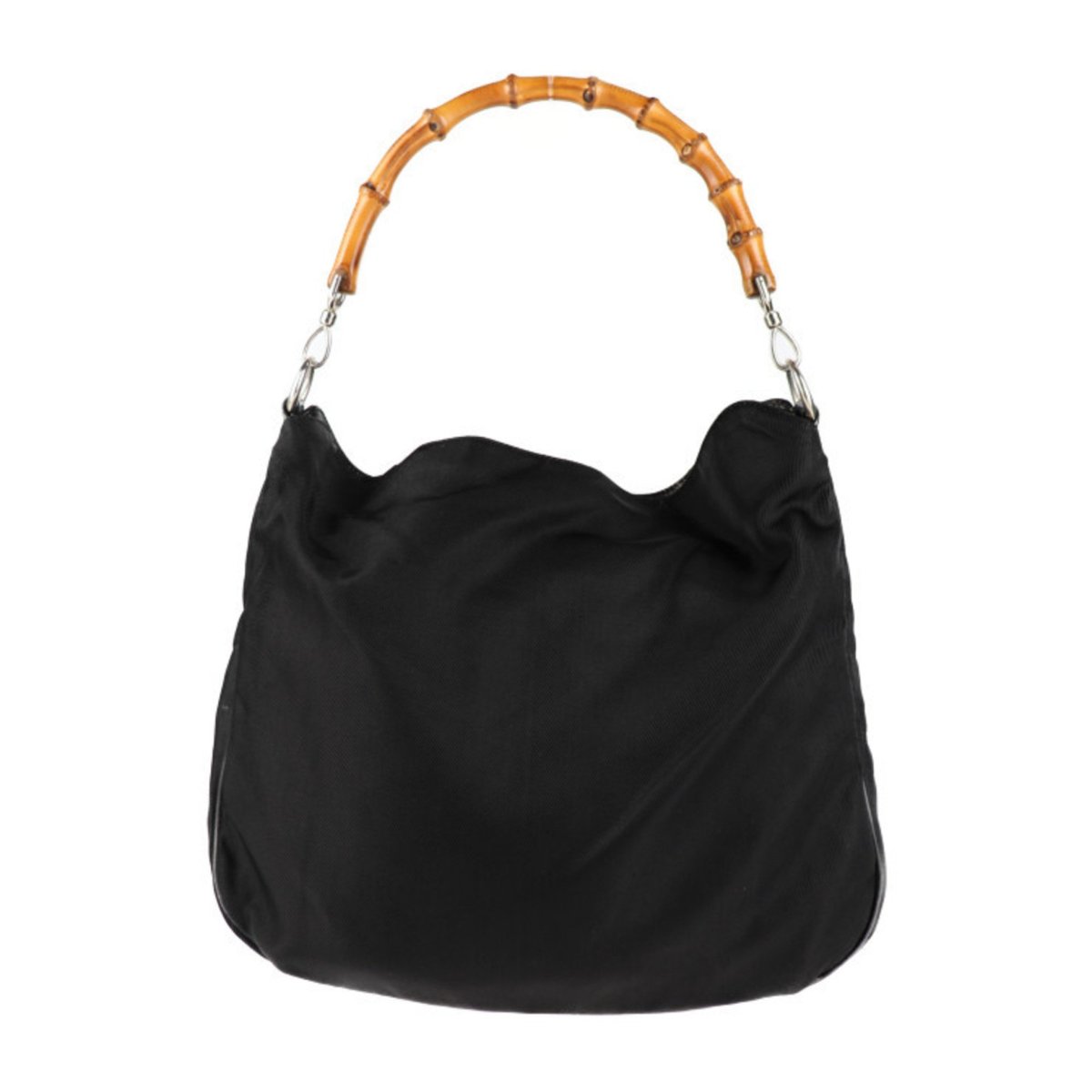 Bamboo leather handbag