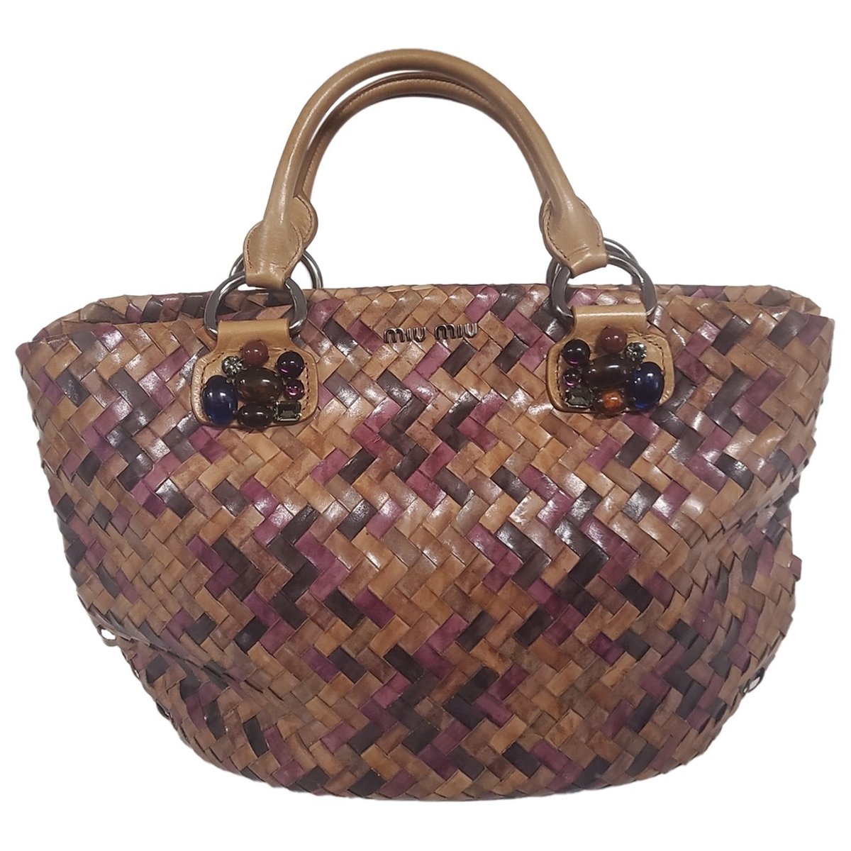 Starlight leather handbag