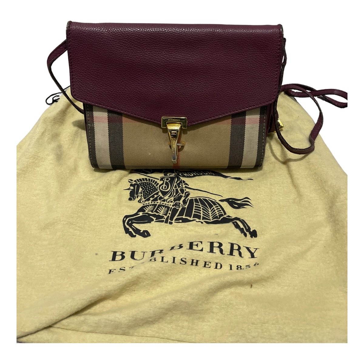 Macken cloth crossbody bag